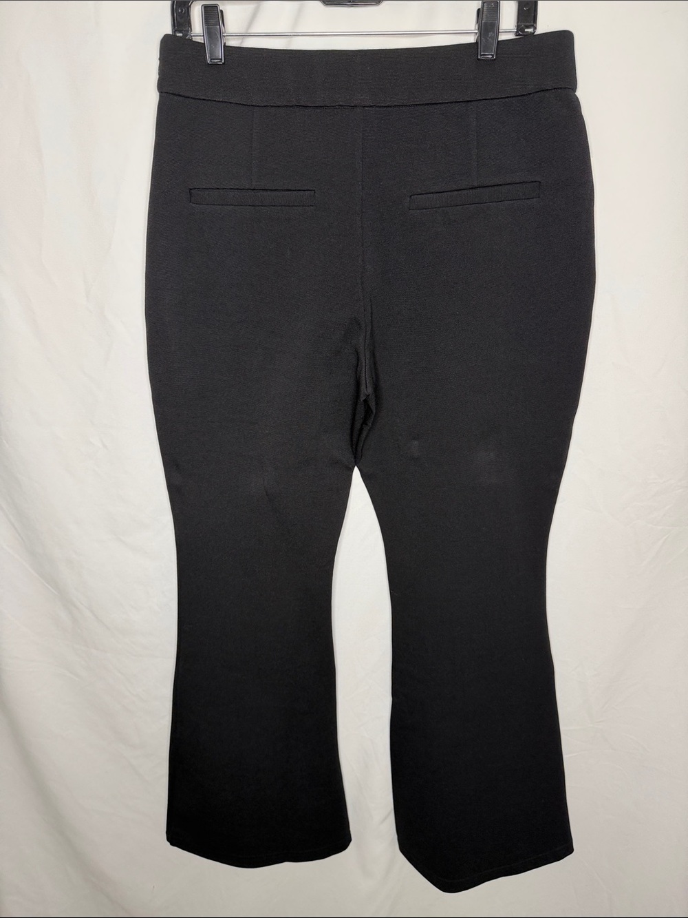 Anthropologie Black Boot-Cut Ponte Pants - Picture 2 of 5